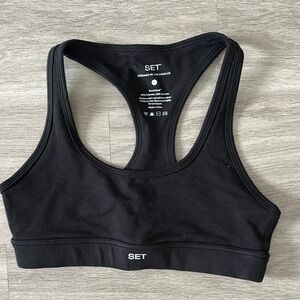 Women's Black Sports Bra